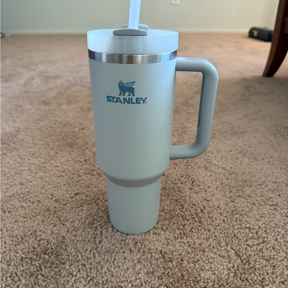 Stanley Blue Gray Travel Mug